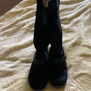 Earth Origins Black Heeled Boots